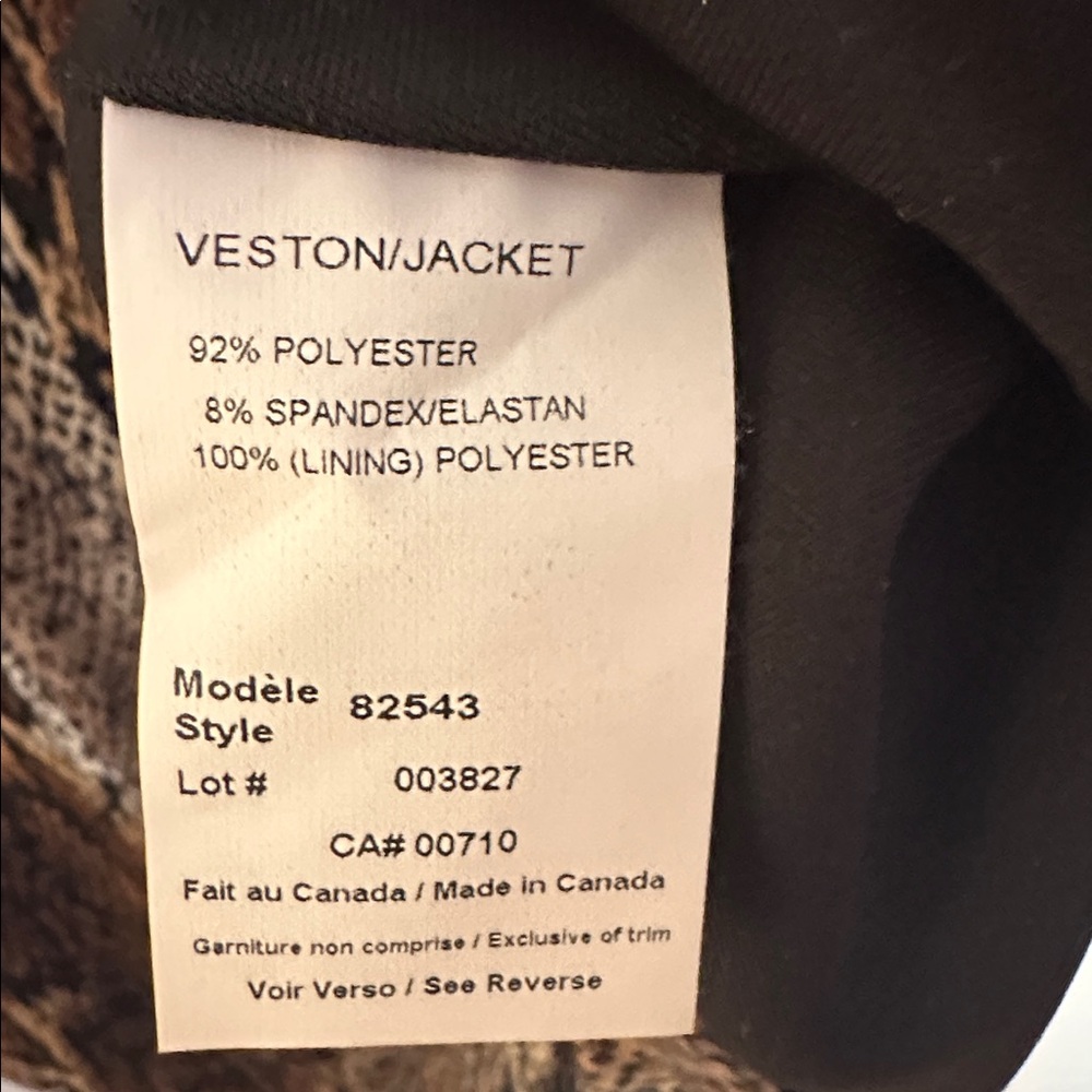 Joseph Ribkoff Shimmering Jacket - Picture 4 of 4